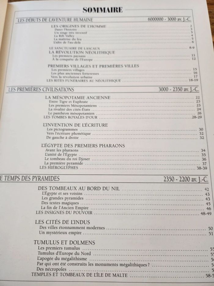 Livre Premières civilisations Larousse - photo numéro 2