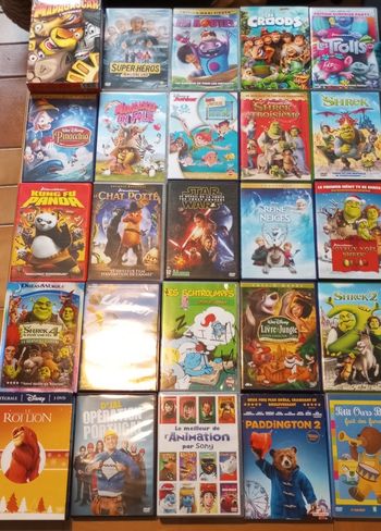 Lot de dvd