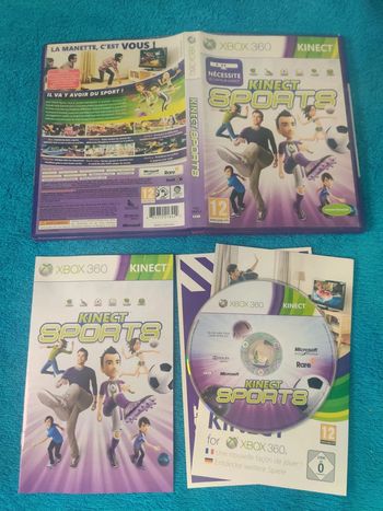 XBOX360 Kinect sports
