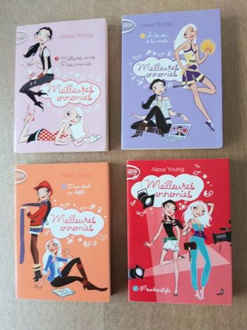 Lot de 4 livres " Meilleures ennemies" neufs