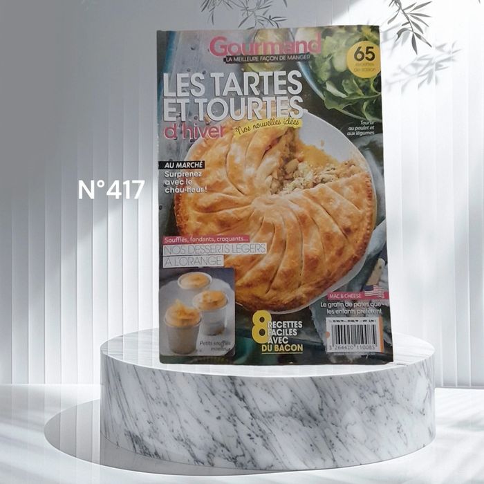 Magazine Gourmand - Vie pratique n°417 - Les Tartes et tourtes d'hiver