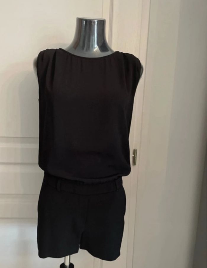 Combishort IKKS Women noire – Taille 36 - photo numéro 4