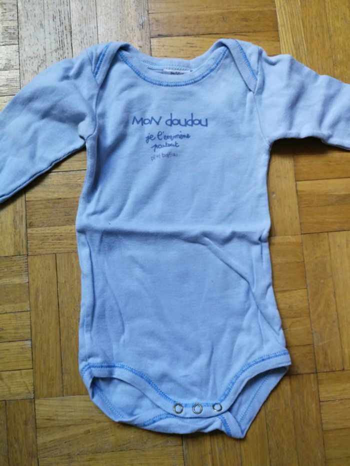 Lot de 2 bodys 3 mois Petit Bateau - photo numéro 5