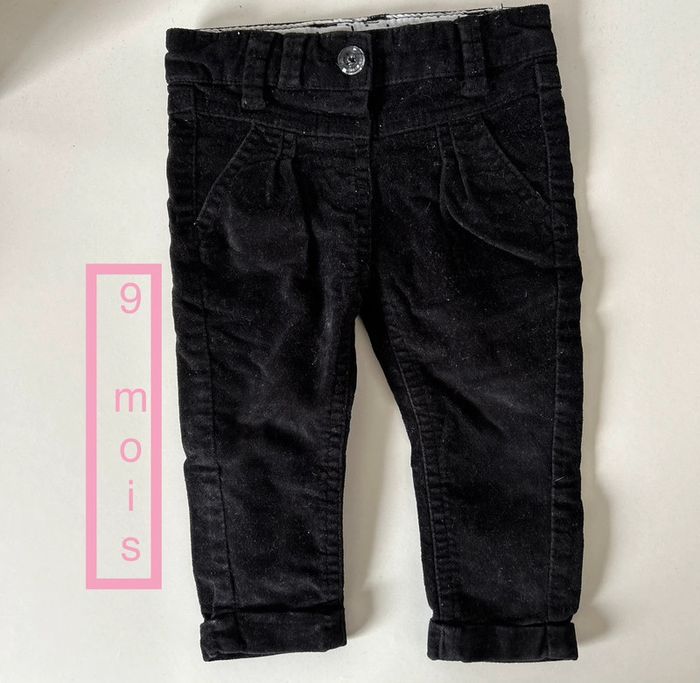Pantalon tape à l œil 9 mois