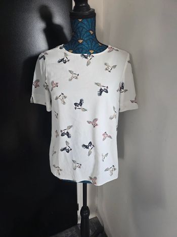 T-shirt fluide blanc primark