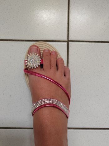 Sandales rose fushia 39