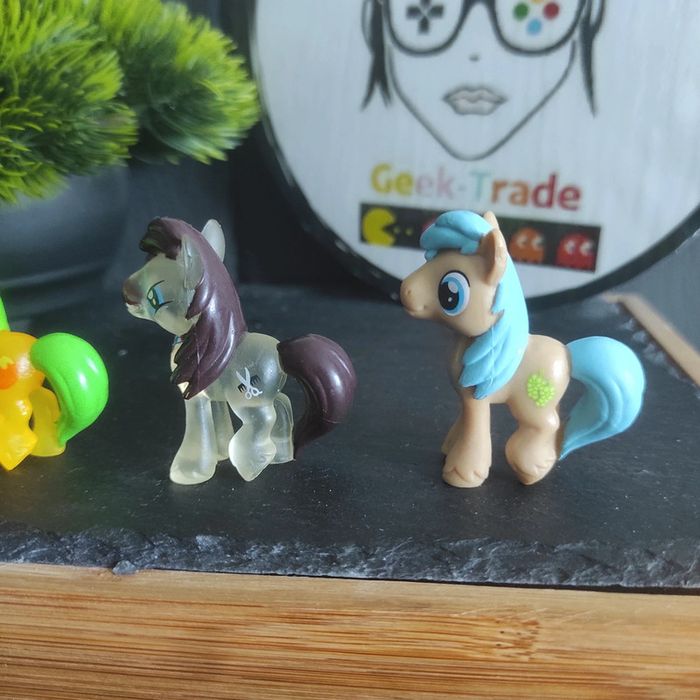 5 My Little Pony G4 blind bag Neigh Sayer Barber Groomsby Mosley Orange Powder rouge sweetie belle - photo numéro 2