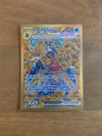 Carte Pokemon Carchacrok EX 260/182