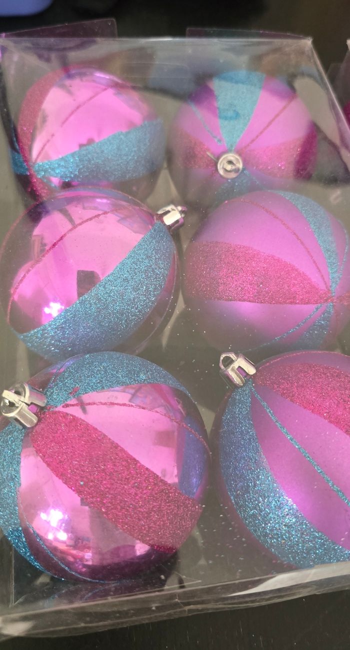 Lot de 12 boules de Noël - photo numéro 3