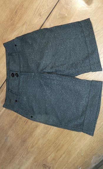 Short rayé hiver femme taille 38