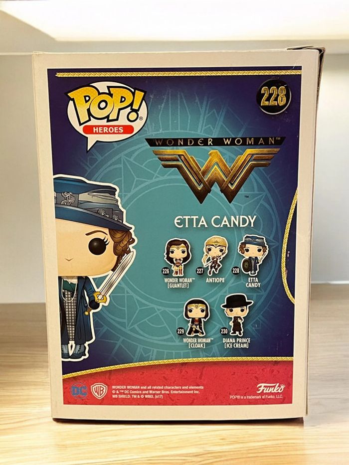 Figurine POP Heroes Wonder Woman 228 Etta Candy neuve non deboxee - photo numéro 3