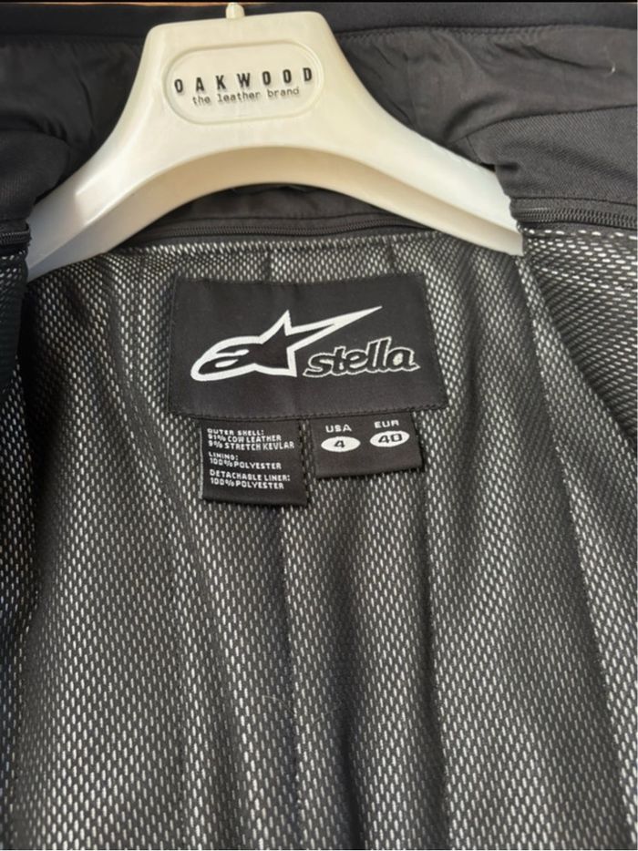 Blouson moto cuir Alpinestar - photo numéro 9