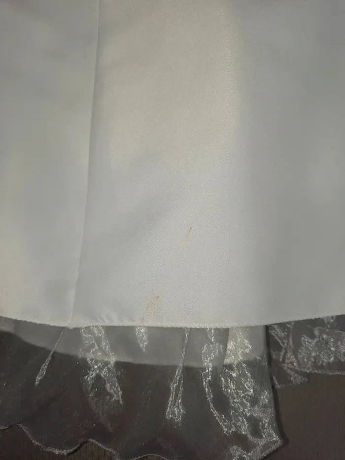 Robe Enfant d'honneur blanche Morelle Mariage 8 ans - photo numéro 10