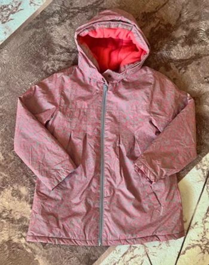 Veste imperméable parka 10 ans - photo numéro 4