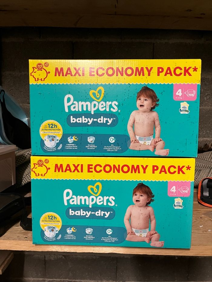 Couche Pampers