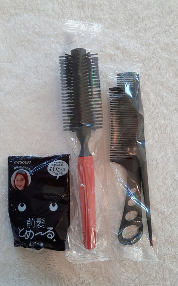 Lot de brosse à cheveux peigne