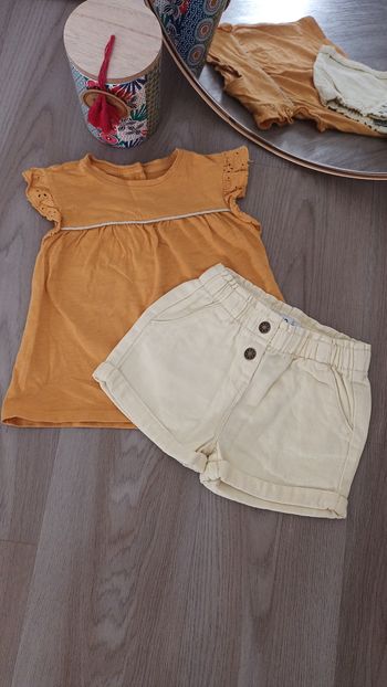 Ensemble fille été 2 ans