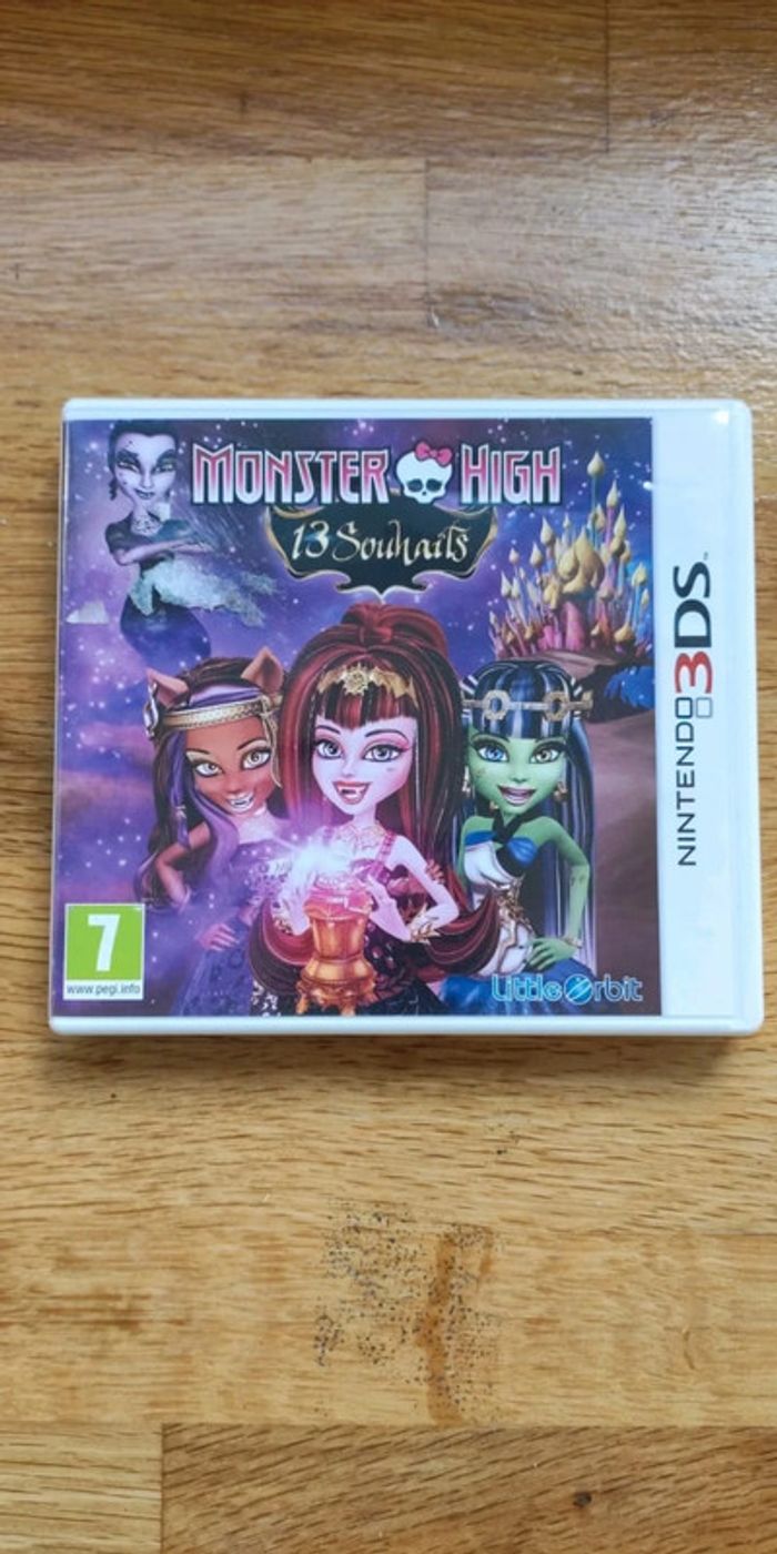 Nintendo 3DS Monster high 13 souhaits
