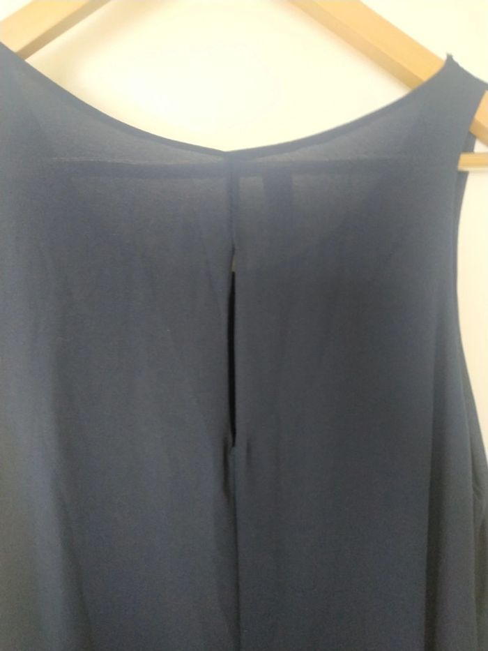 Robe chic bleu foncée taille 40 - photo numéro 7