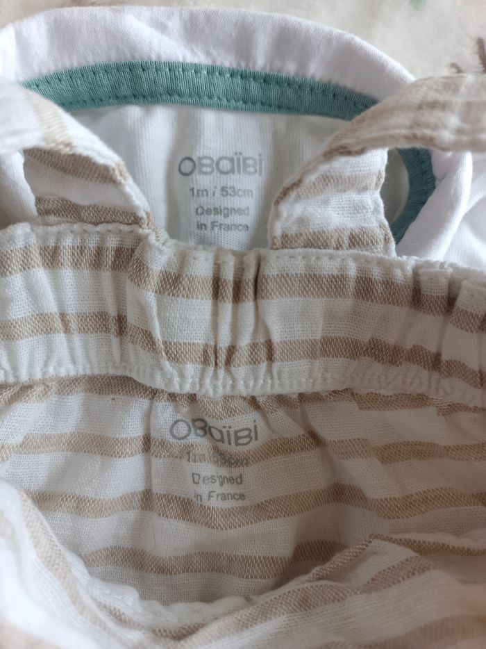 Ensemble rayé tortue - photo numéro 3