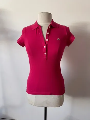 Polo Lacoste Vintage Devanlay 🌸 36 S