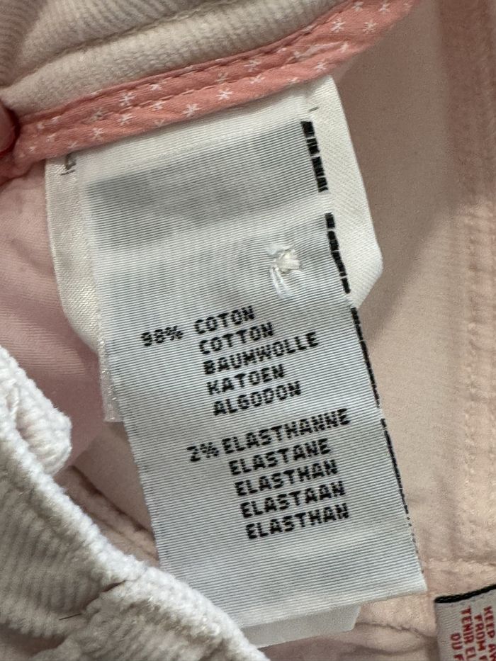 Pantalon velour rose pale Cyrillus - photo numéro 7