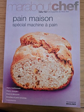 Livre recettes pain maison