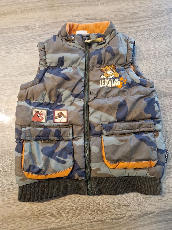 Doudoune sans manches simba