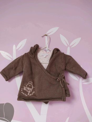 Gilet 1 mois petit Kimbaloo