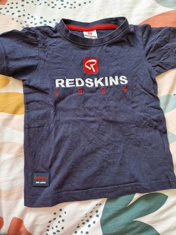 Tee shirt redskins 4 ans