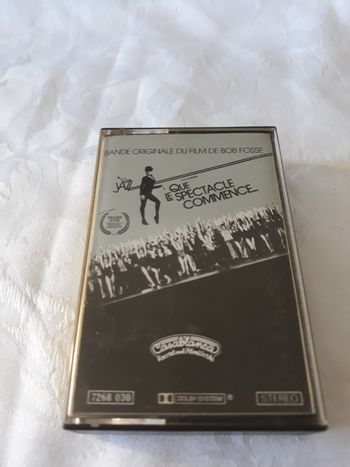 Faby27800 K7 All that Jazz Bande originale du film de Bob Fosse Que le spectacle commence 7 titres  