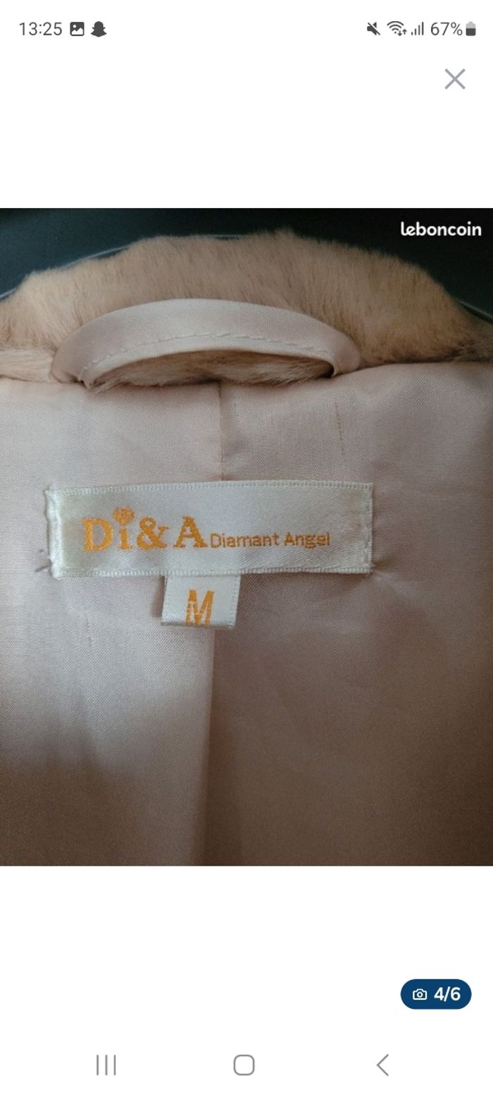 Manteau long beige-Taille M (38/40) - photo numéro 4