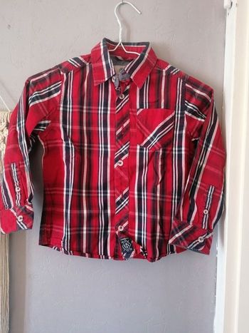 Chemise manche longue garçon 5ans timberland 