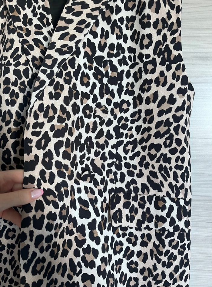 Veste sans Manches Imprimé Animalier Made in Italy - photo numéro 4