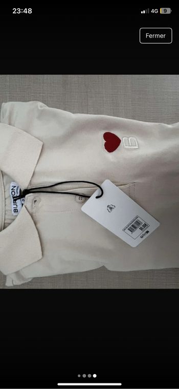 Polo femme Burton