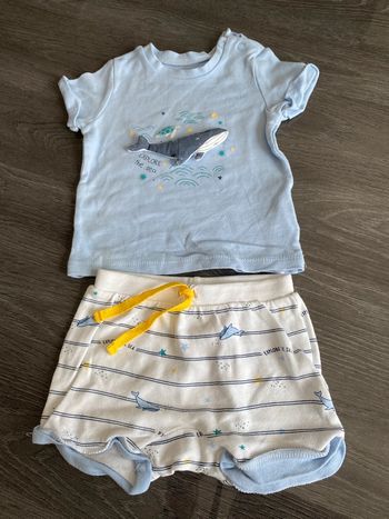 Ensemble short été garçon