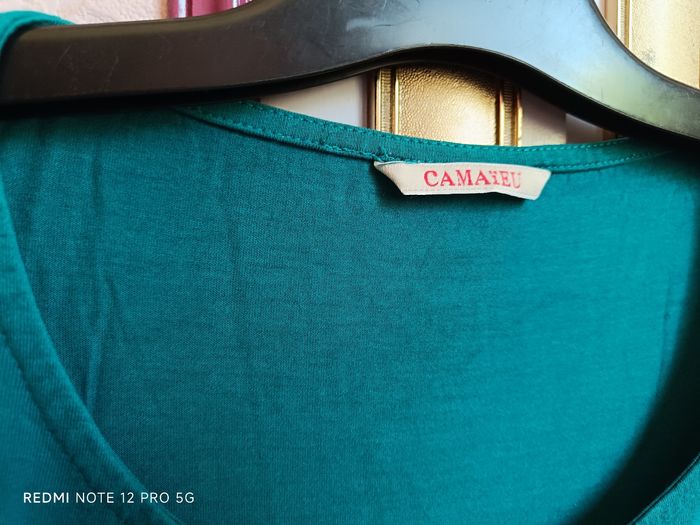 Haut " Camaïeu" vert en T.3 (40/42) - photo numéro 5