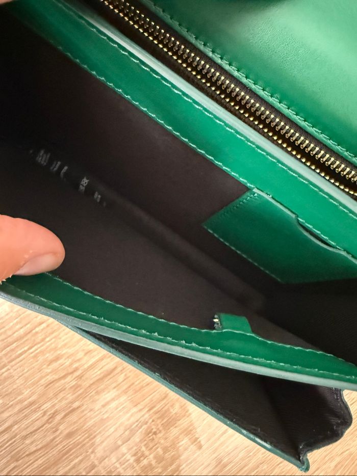 Sac Emily cuir The Kooples vert - photo numéro 8