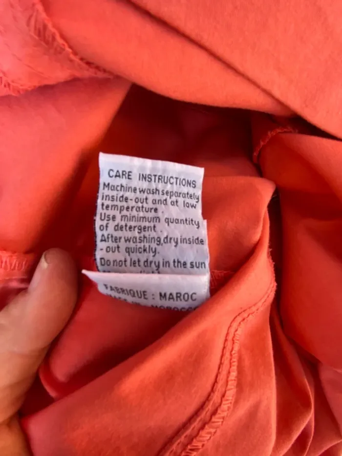 Belle, robe, TBS, orange, 40 - photo numéro 10
