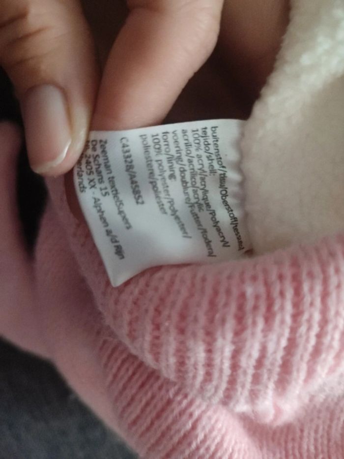 Bonnet polaire rose - photo numéro 5