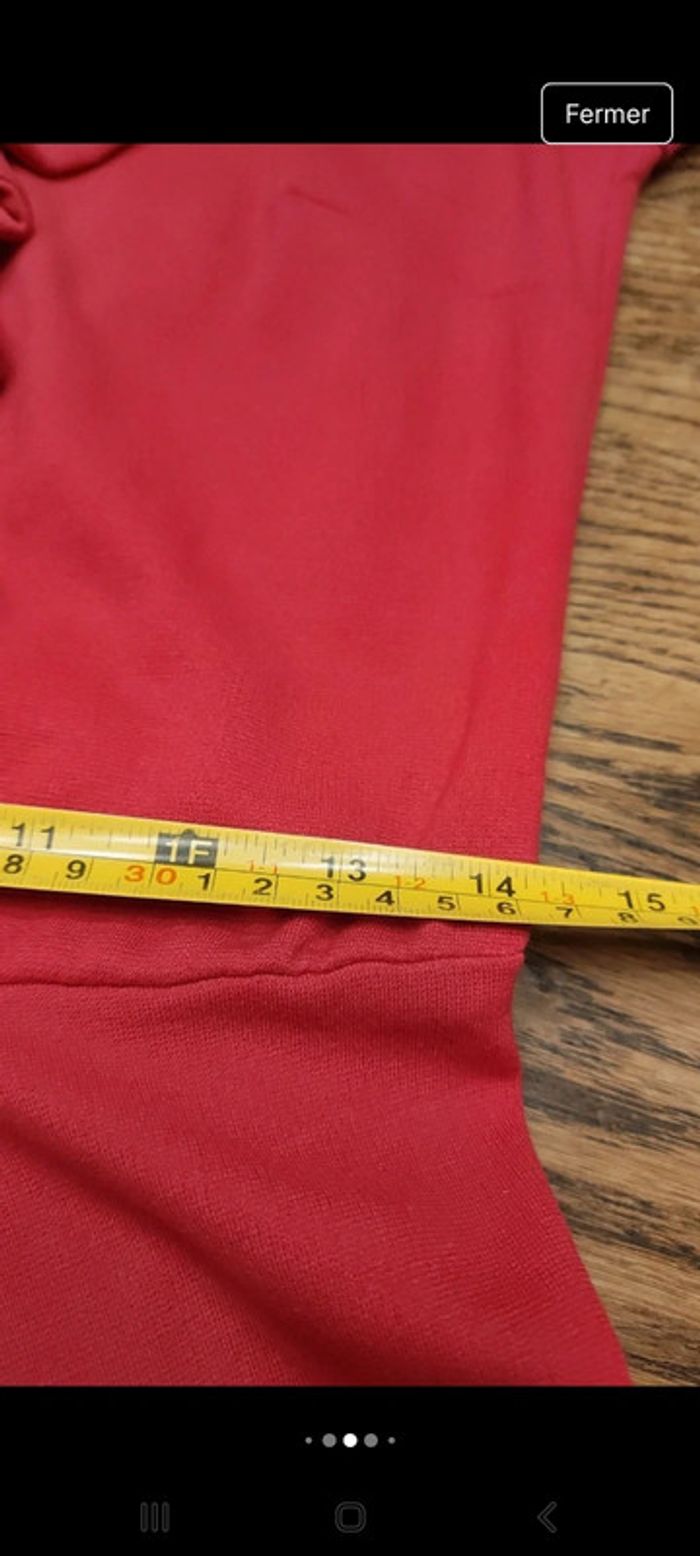 Belle Robe Mer du Nord t 38 rouge framboise - photo numéro 17