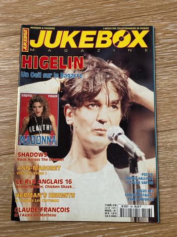 Jukebox magazine - revue musique - 166 juin 2001