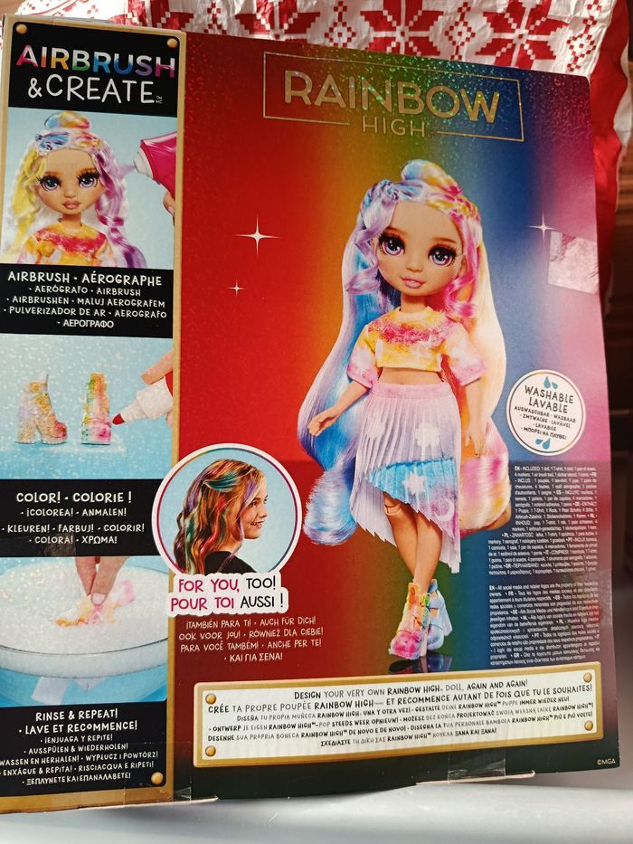 RAINBOW HIGH Air Brush & Create
 NEUF - photo numéro 2