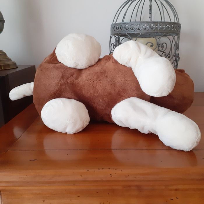 Doudou-peluche "Chiot Boxer/Bouledogue" *45cm/longueur - photo numéro 8
