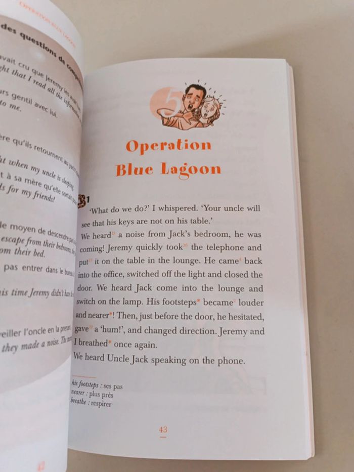 Lire en anglais de la 5ème à la 4ème opération blood Lagoon de 12 à 13 ans - photo numéro 17