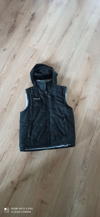 Doudoune sans manches 8 ans