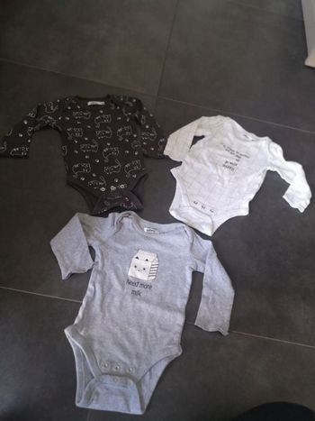 Lot body manches longues