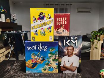 Lot de jeux de société