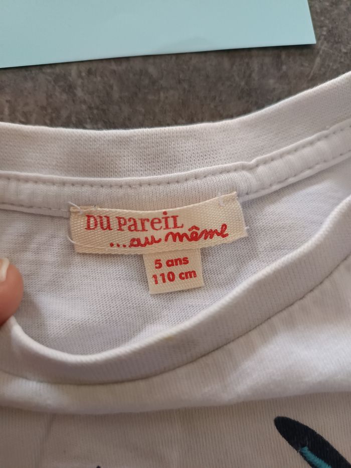 T-shirt poisson 5 ans - photo numéro 3