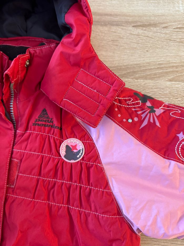 Blouson de ski fille rouge et rose Peak Mountain - photo numéro 2